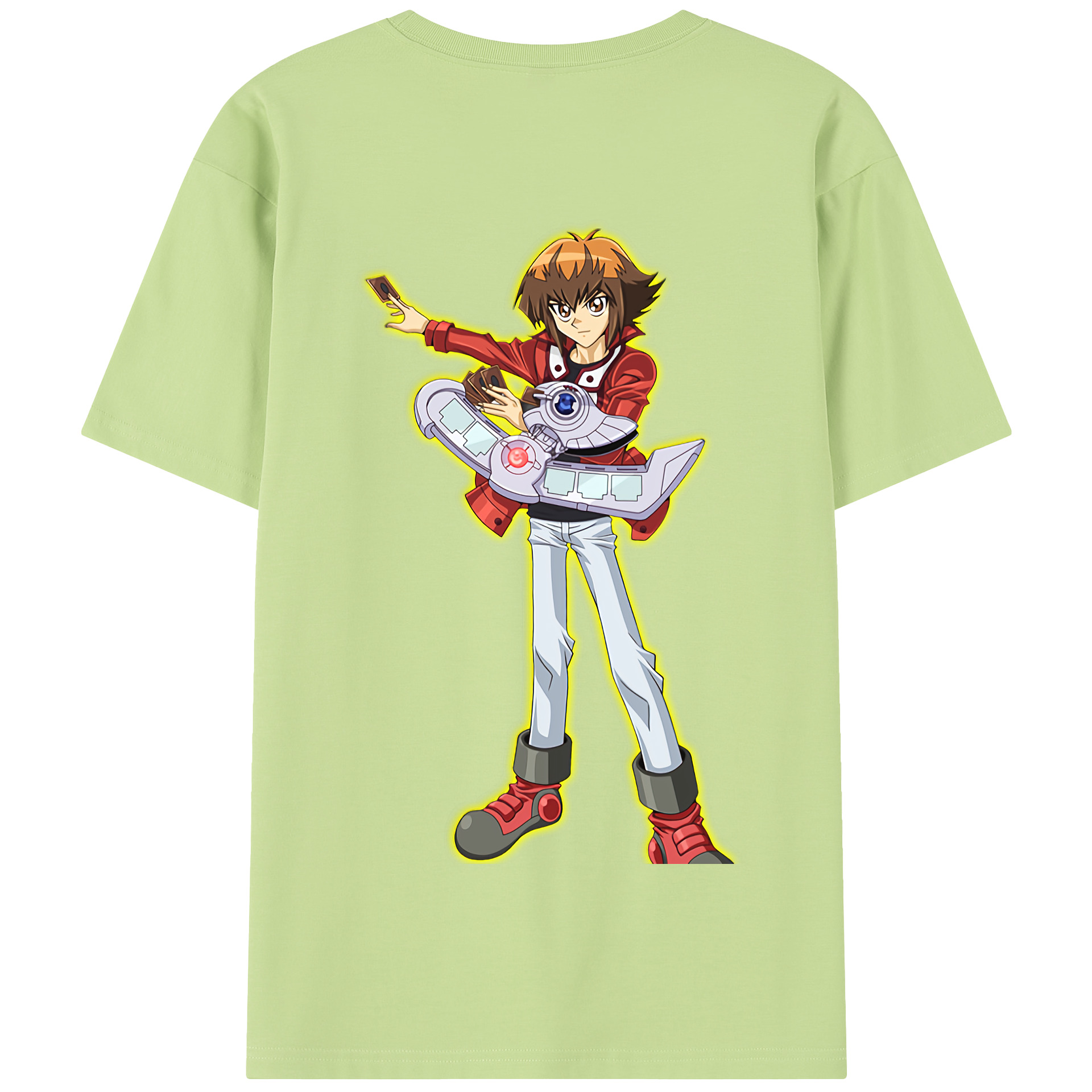 （画像用） 遊☆戯☆王 Yu-Gi-Oh! 綿100％半袖Tシャツ（背面プリント）